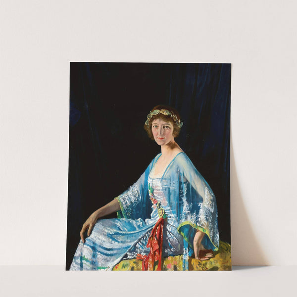 Portrait of Mrs Georgiana Alice Drum by William Orpen