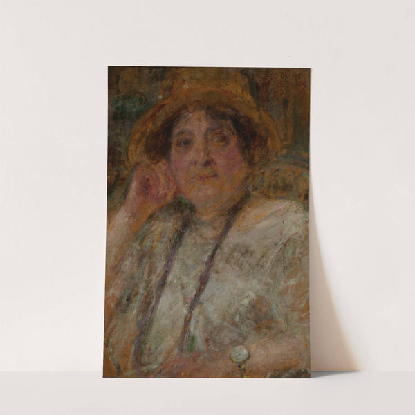 Portrait of Mrs Gościniec by Olga Boznanska