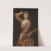 Portrait Of Mrs. Hester Booth, Nee Santlow (C.1690–1773) Dressed As A Harlequin by John Ellys