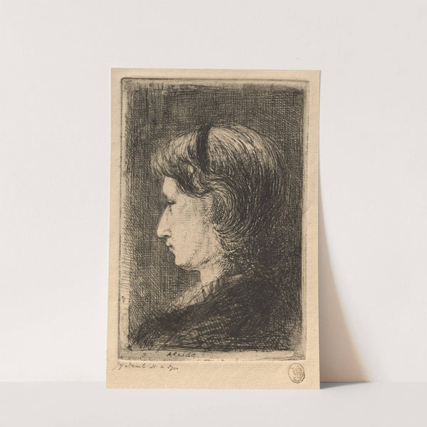 Portrait of Mrs. Israëls (1875) by Jozef Israëls