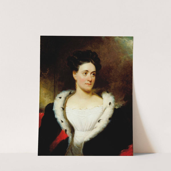 Portrait of Mrs. James W. Wallack by Henry Inman