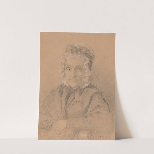 Portrait of Mrs. Jeremiah Chandler (1847) by Eastman Johnson