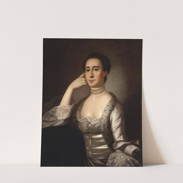 Portrait of Mrs. John Champneys by Jeremiah Theus