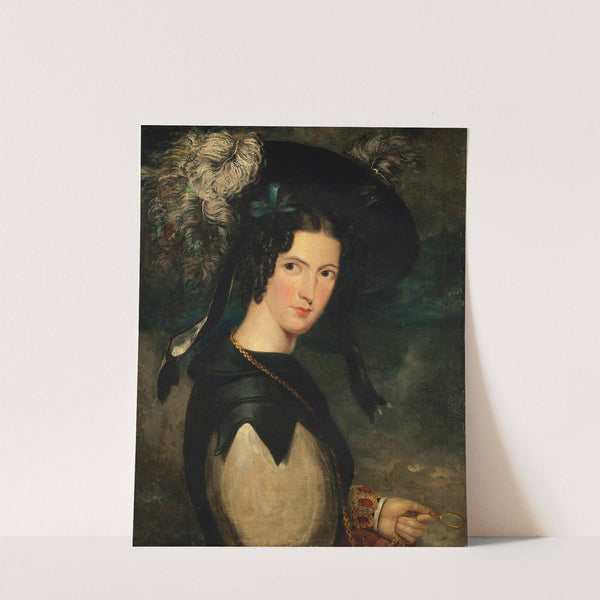 Portrait of Mrs John O' Keefe, Wife of the Artist by John O'Keeffe