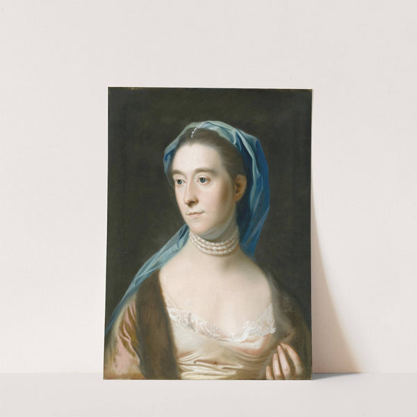 Portrait of Mrs. Joseph Henshaw by John Singleton Copley