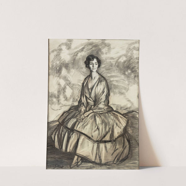 Portrait of Mrs Kerrigan by Ignacio Zuloaga