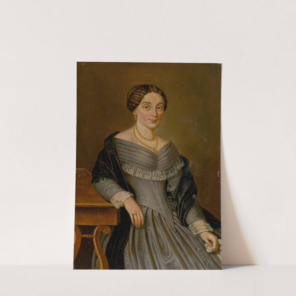 Portrait of Mrs. Makovická by Peter Michal Bohúň