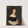 Portrait of Mrs. Mikulińska (circa 1845) by Wojciech Korneli Stattler