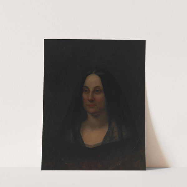 Portrait of Mrs. Millard Fillmore (circa 1853) by Lars Gustaf Sellstedt