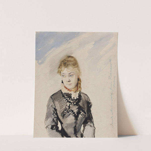 Portrait of Mrs Rozmanith (1881 - 1882) by Jacek Malczewski