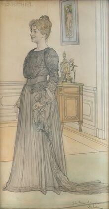 Portrait of Mrs. Signe Thiel