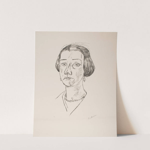 Portrait of Mrs. Swarzenski (1923) by Max Beckmann