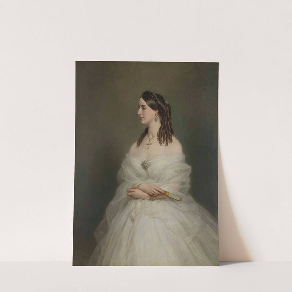 Portrait of Mrs Vanderbyl (1866) by Franz Xaver Winterhalter