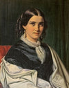 Portrait of Mrs. Vilhelmine Heise, born Hage (1838-1912)