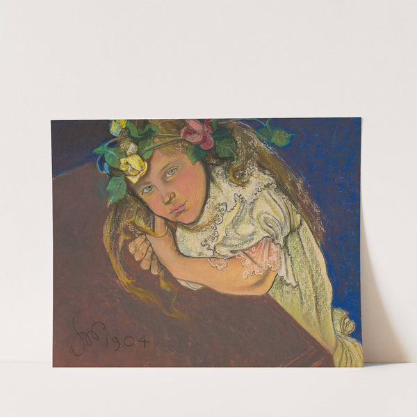 Portrait of Ms Sternbachówna (1904) by Stanisław Wyspiański