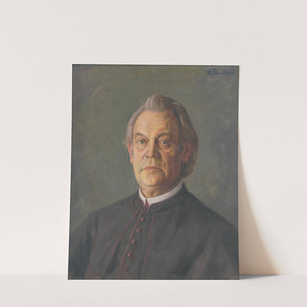 Portrait of Msgr. Kolíska by Štefan Polkoráb