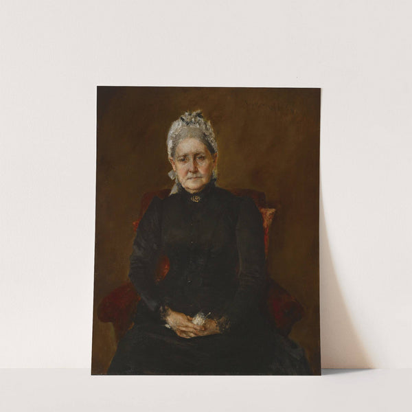 Portrait of My Mother (Sarah Swaim Chase) by William Merritt Chase