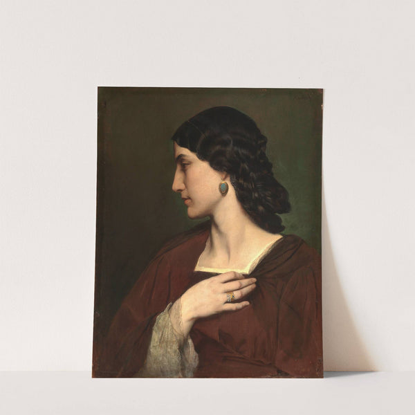 Portrait of Nanna Risi (1861) by Anselm Feuerbach