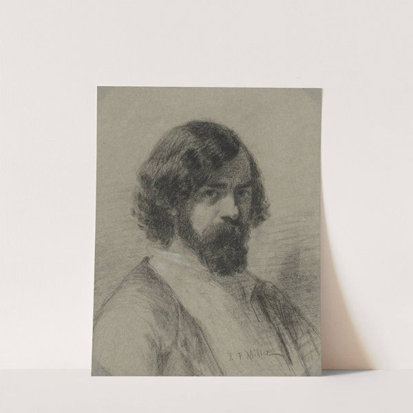 Portrait of Narcisse Virgile Diaz de la Peña by Jean-François Millet