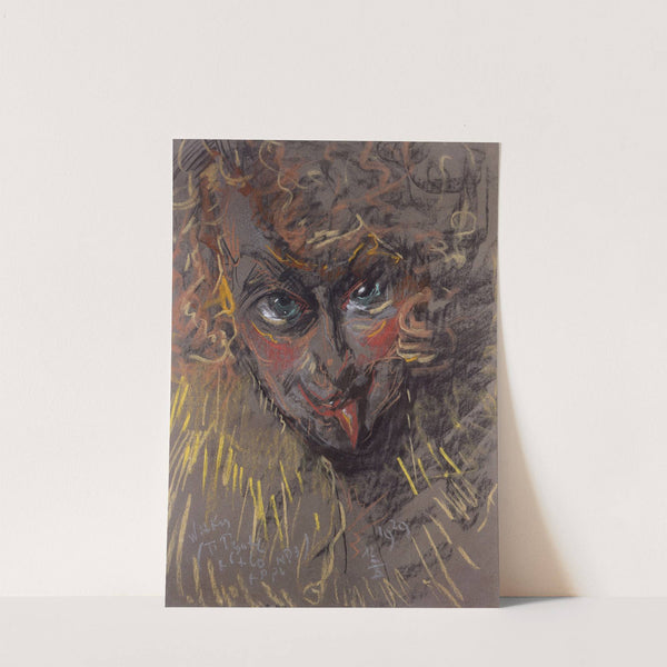 Portrait of Nena Stachurska by Stanisław Ignacy Witkiewicz