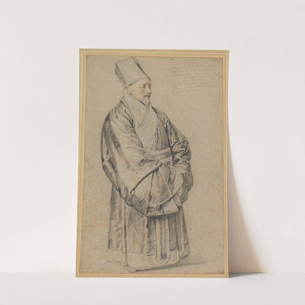 Portrait of Nicolas Trigault in Chinese Costume by Peter Paul Rubens