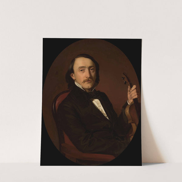 Portrait of Nikodem Biernacki by Józef Simmler