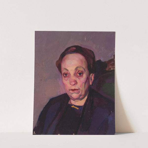 Portrait of O. Martna (1914) by Nikolai Triik