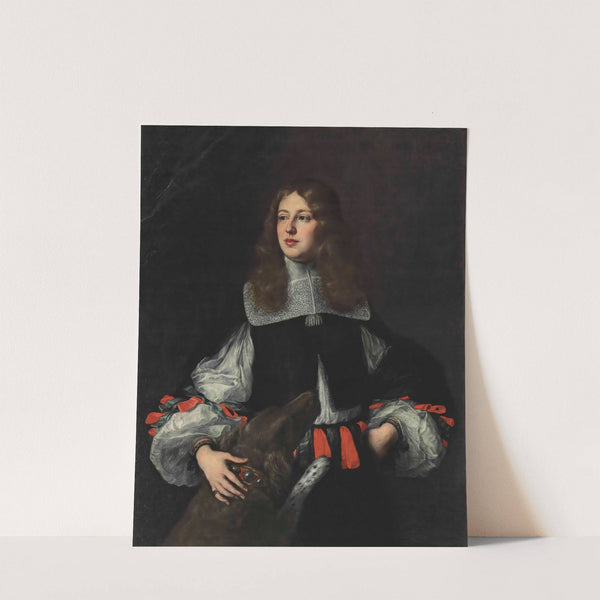 Portrait Of Orazio Piccolomini (1639-1678) by Justus Sustermans