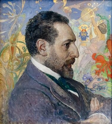 Portrait of Oscar Levertin