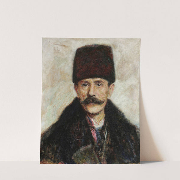 Portrait of Ostaszewski by Władysław Podkowiński