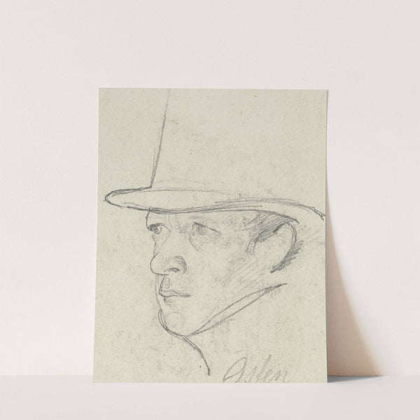 Portrait of Osten by Carl Hoff