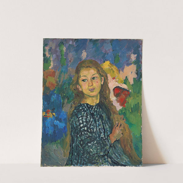 Portrait of Ottilia Giacometti (1912) by Giovanni Giacometti