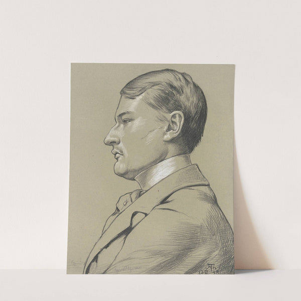 Portrait of Otto Küchler (1895) by Hans Thoma