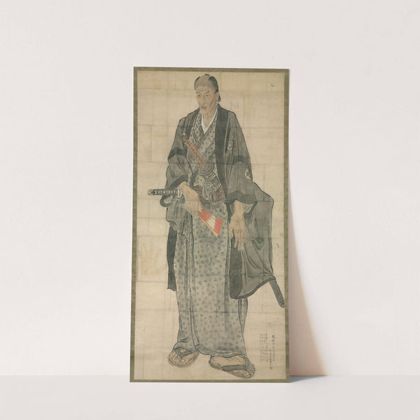 Portrait of Ōzora Buzaemon (1827) by Watanabe Kazan