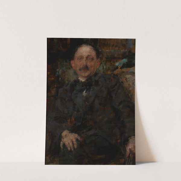 Portrait of Painter Marcin Samlicki by Olga Boznanska