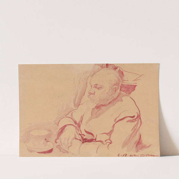 Portrait of painter Nikolay V. Sklifosovsky by Zygmunt Waliszewski