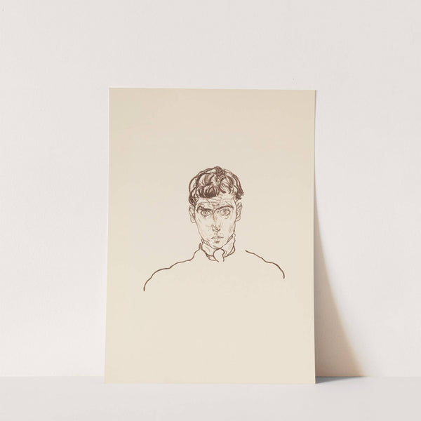 Portrait of Paris von Gütersloh (1918) by Egon Schiele