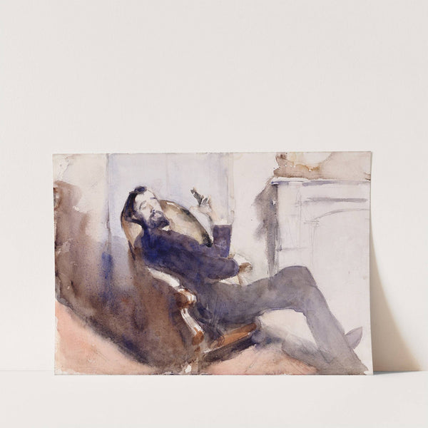 Portrait of Paul-César Helleu by John Singer Sargent