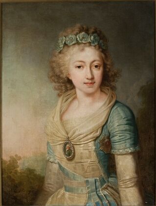 Portrait of Paul I’s daughter – Helena