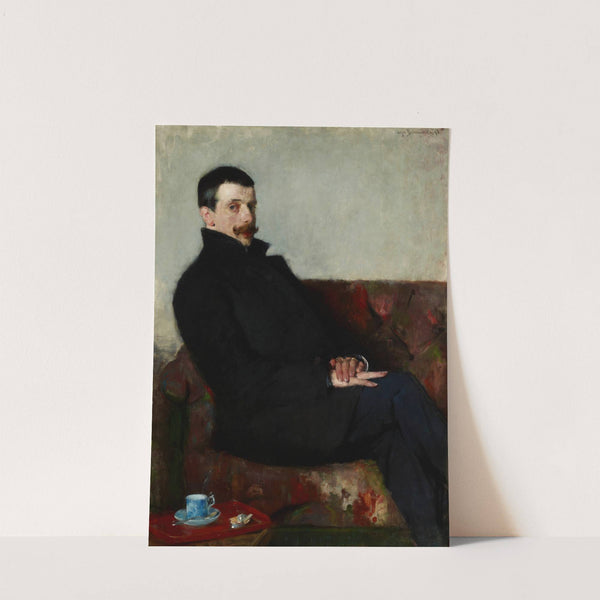 Portrait of Paul Nauen by Olga Boznanska