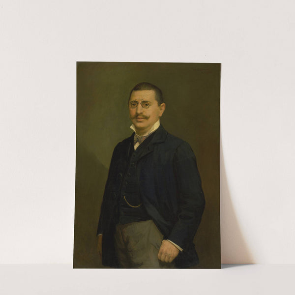 Portrait of Pavel Halmi by Elemír Halász-Hradil