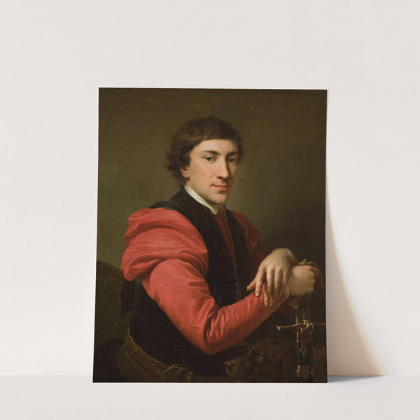 Portrait of Paweł Grabowski (1759–1794) (from 1788 until 1789) by Johann Baptist von Lampi the Elder