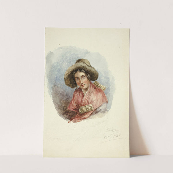 Portrait of Peasant Woman by Elizabeth Murray