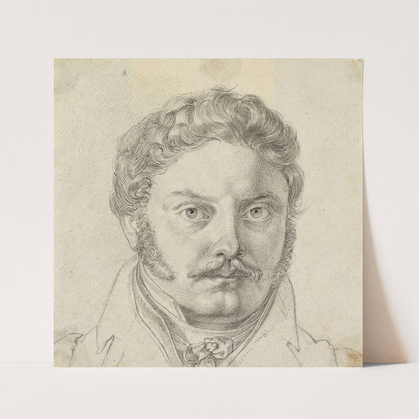 Portrait of Peder Hjort (1818–1819) by Carl Barth