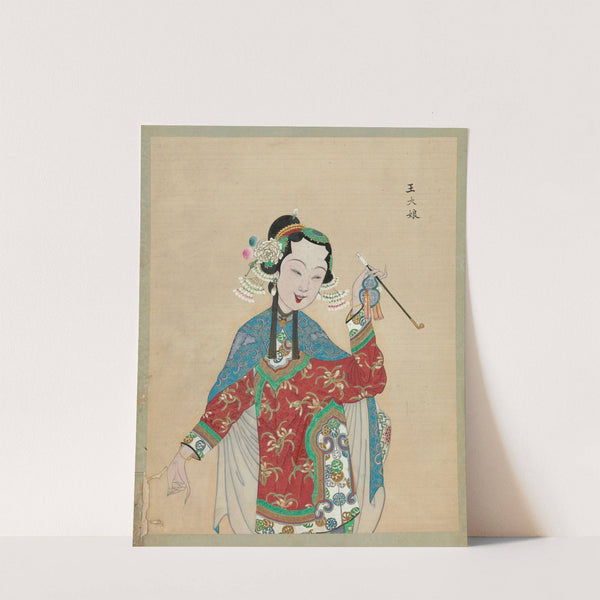 Portrait of Peking opera character 10 (19th Century)