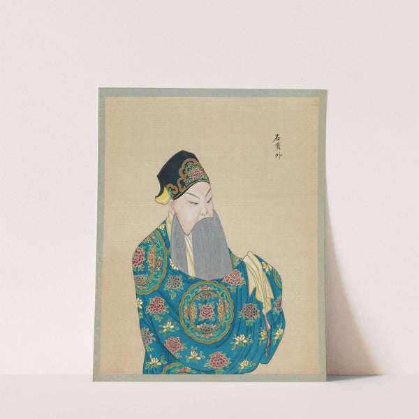 Portrait of Peking opera character 1 (19th Century)