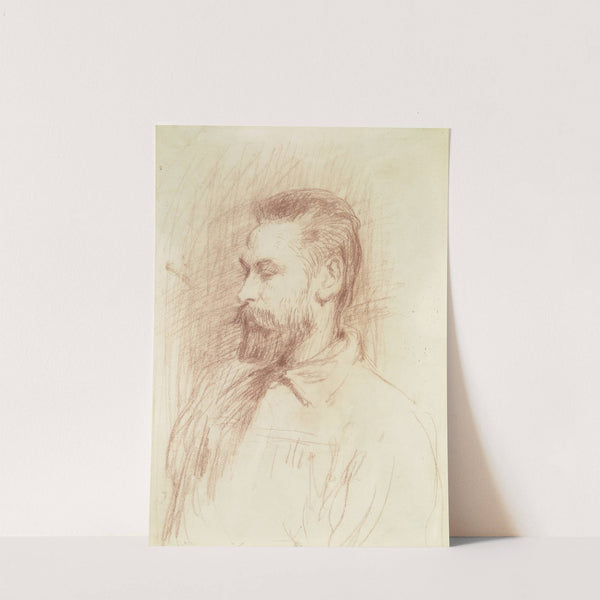 Portrait of Peter Bruckmann by Hans Von Marées