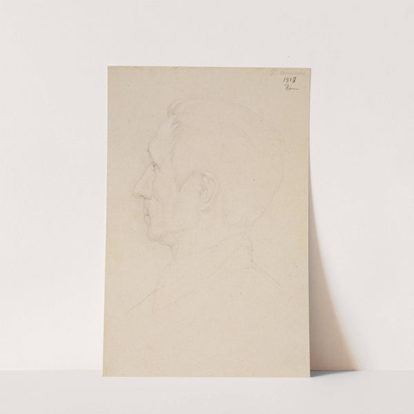 Portrait of Peter Cornelius by Theodor Rehbenitz