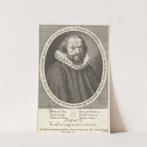 Portrait of Peter Meiderlin by Lucas Kilian