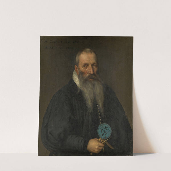 Portrait of Peter Ryff of Basel by Bartholomäus Sarburgh